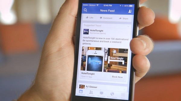 Quảng cáo khách sạn trên Facebook
