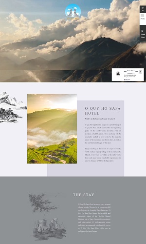 Mẫu thiết kế website khách sạn, resort